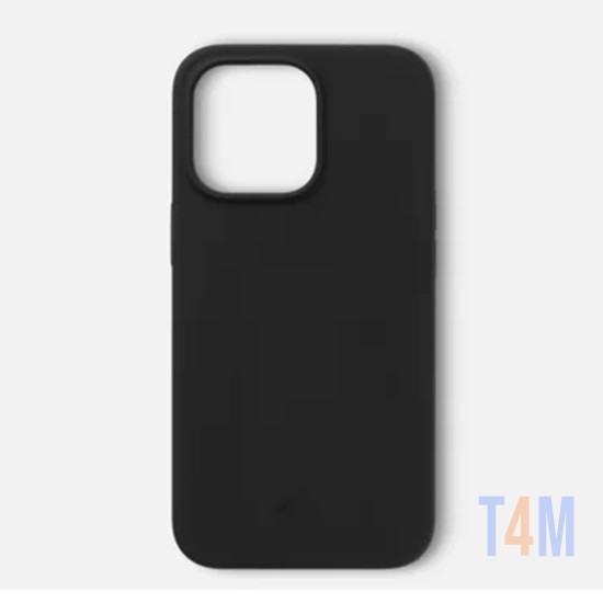 Capa de Silicone para Apple iPhone 14 Max Preto